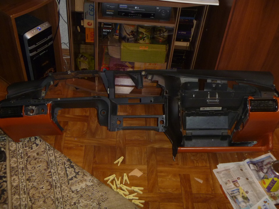 Окончательная обтяжка торпеды ваз 2114 — Lada 21088, 1,6 л, 1996 года ...