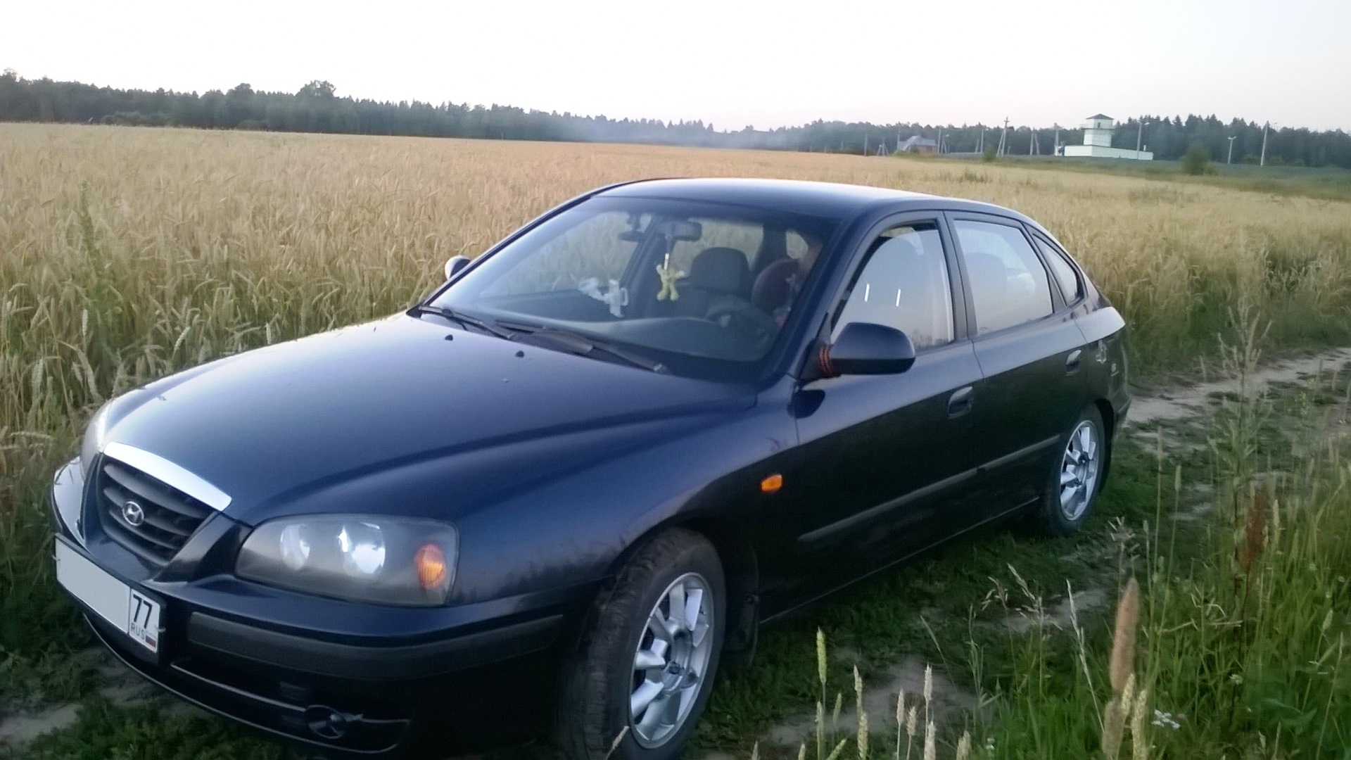 Hyundai Elantra (3G) 1.6 бензиновый 2004 | Синяя красавица на DRIVE2