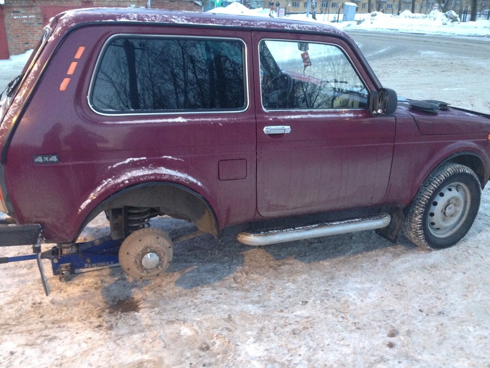 диски КиК Титан Тех — Lada 4x4 3D, 1,7 л, 2002 года | колёсные диски ...