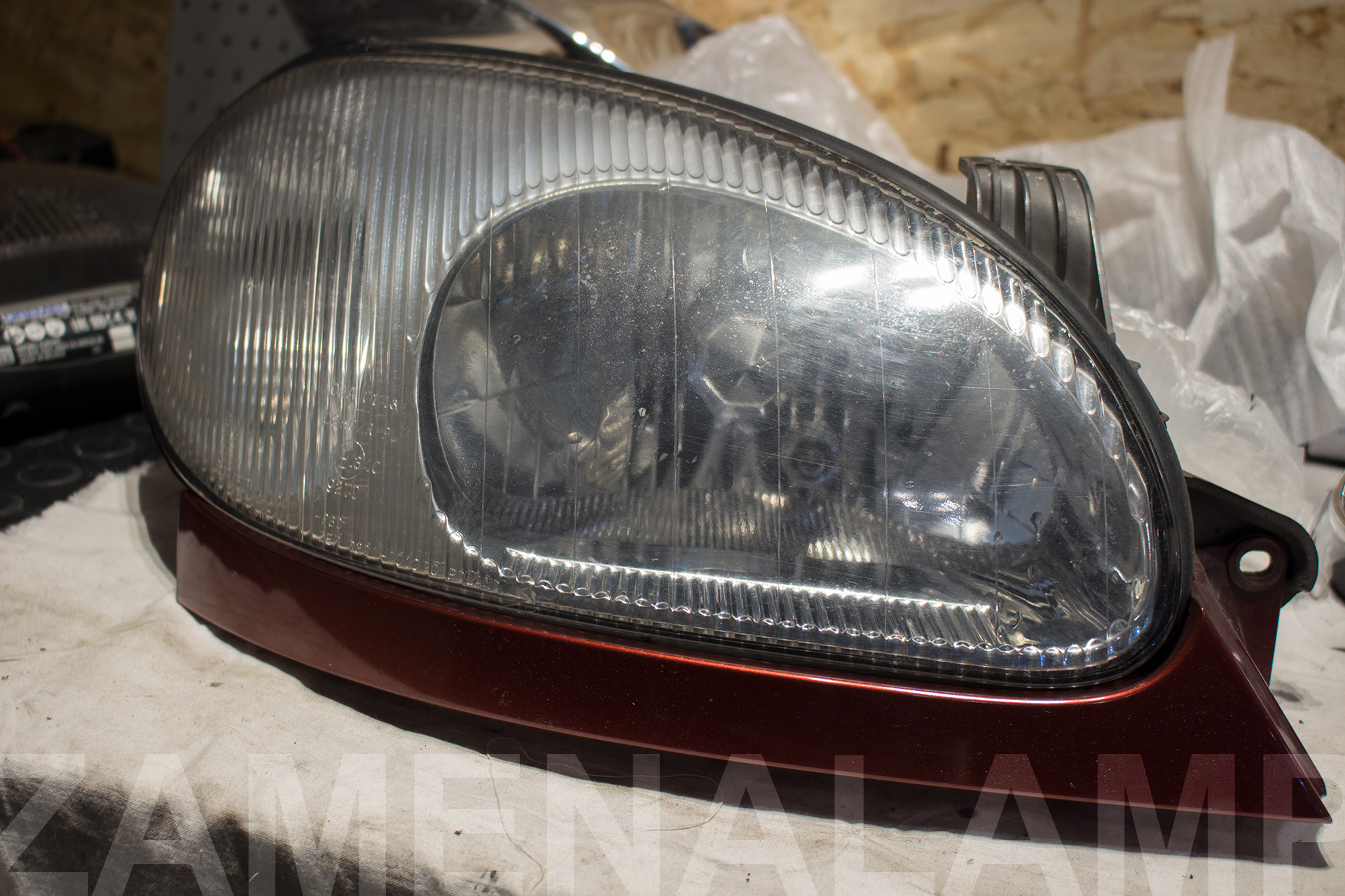 DAEWOO LANOS установка биксеноновых линз 3.0 — ZAMENALAMP на DRIVE2