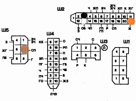 Схема подключения блока предохранителей ваз 2110