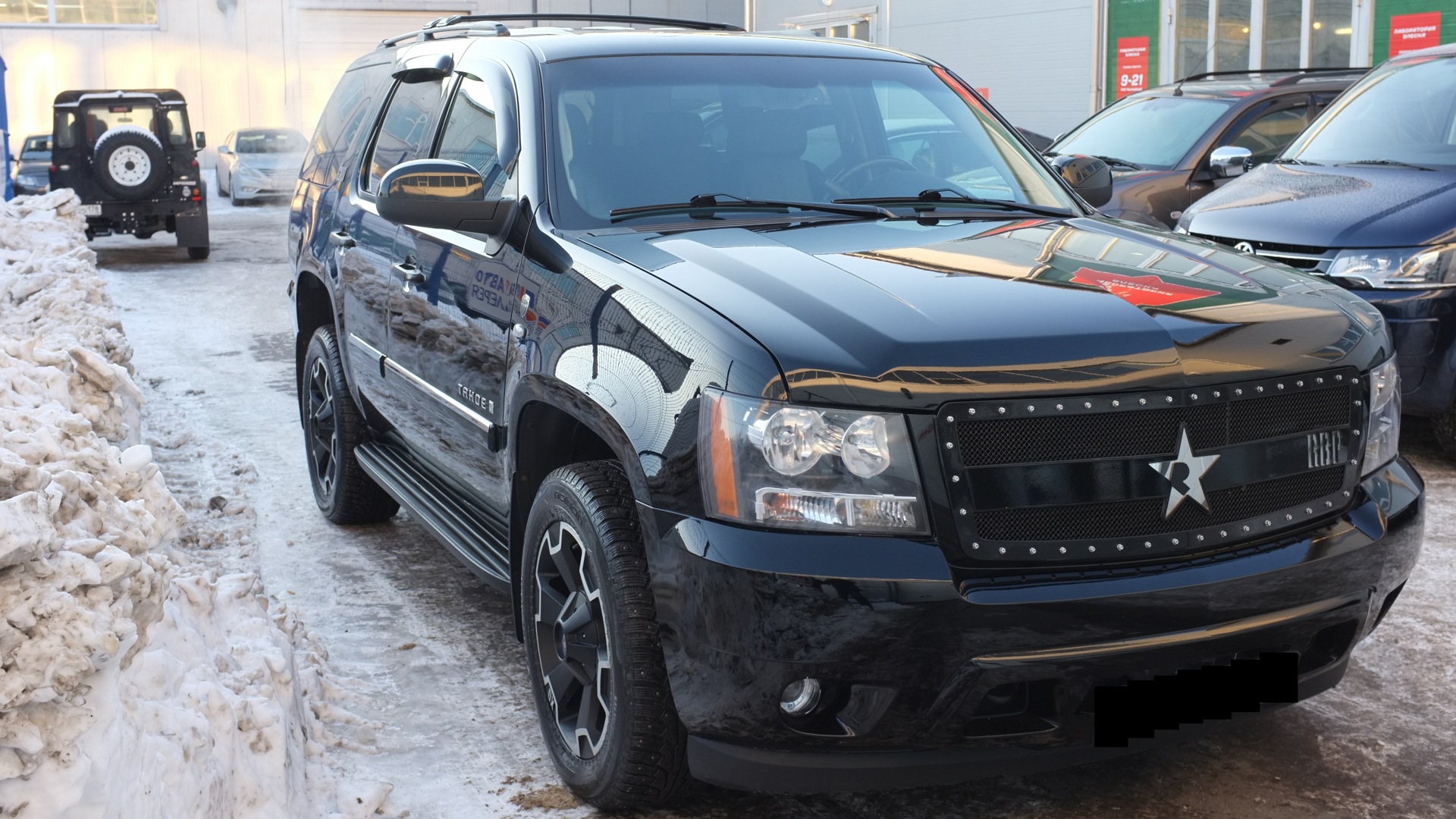 Chevrolet Tahoe (GMT900) 5.3 бензиновый 2008 | Громобой на DRIVE2