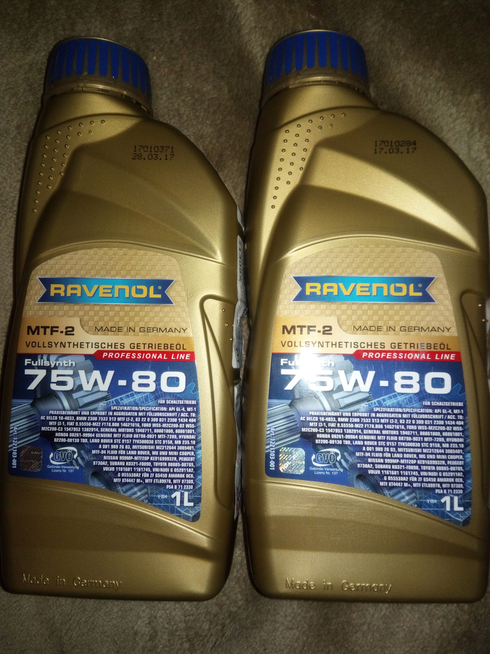 RAVENOL MTF-2 SAE 75W-80