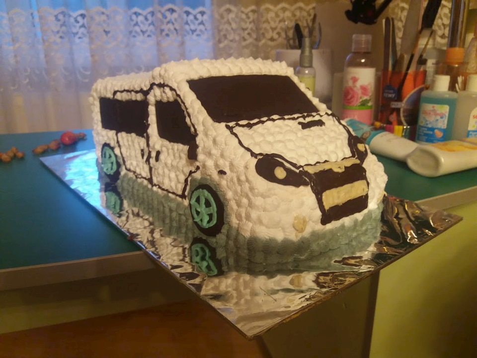 Торт Турбо Панда — Opel Vivaro (1G), 2 л, 2007 года | просто так | DRIVE2
