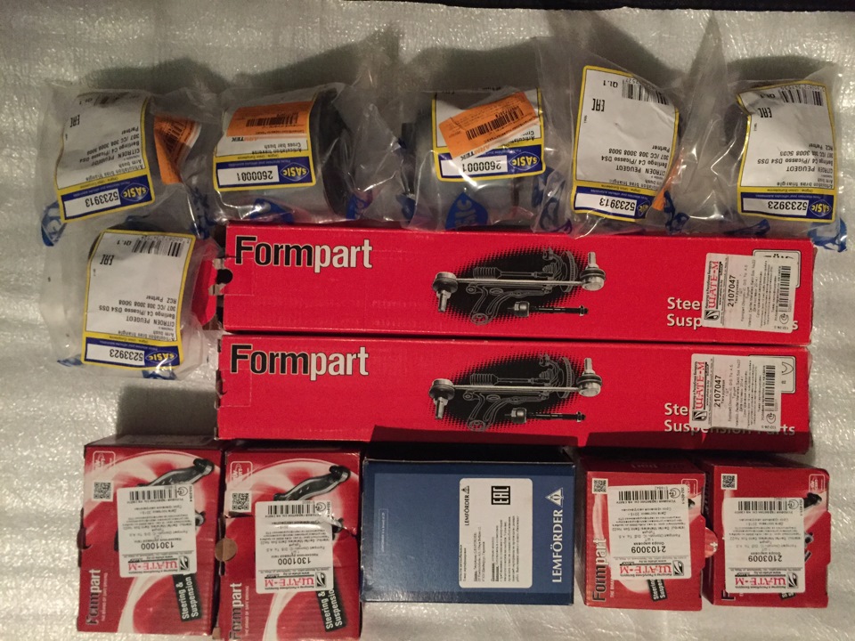 5233923 Сайлентблок рычага подвески SASIC | Запчасти на DRIVE2