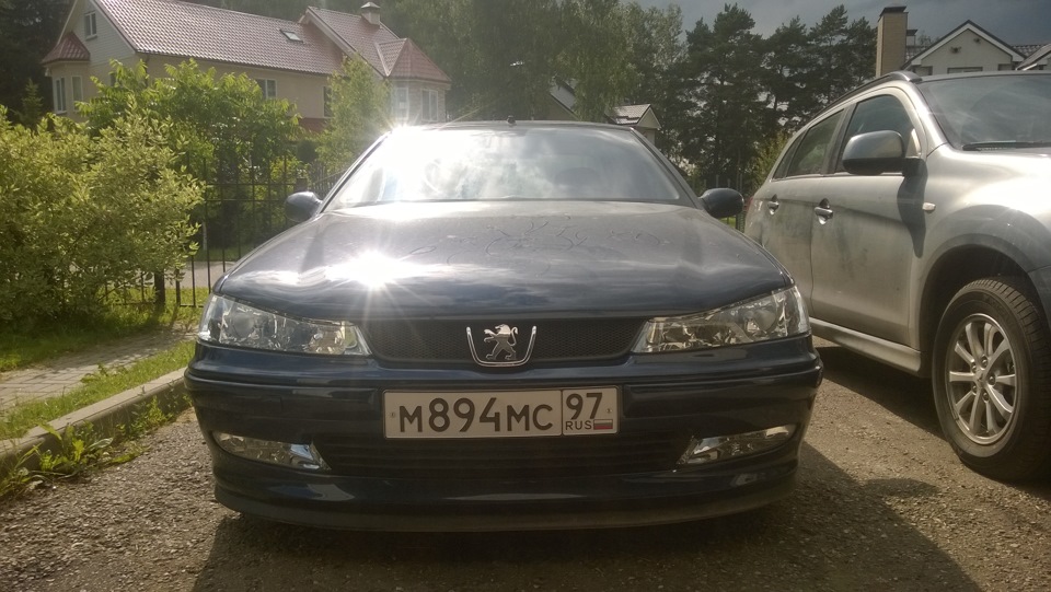 Оптика — Peugeot 406, 2 л, 2003 года | аксессуары | DRIVE2