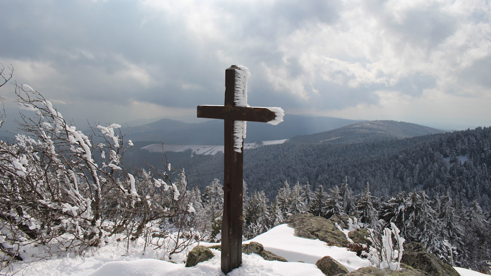 Crêt de la Chèvre, 1429 м. — Audi A4 (B9)