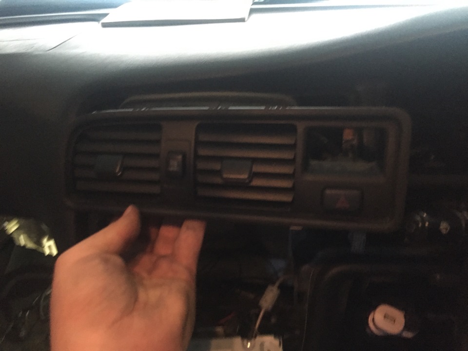 Схема климат контроль toyota