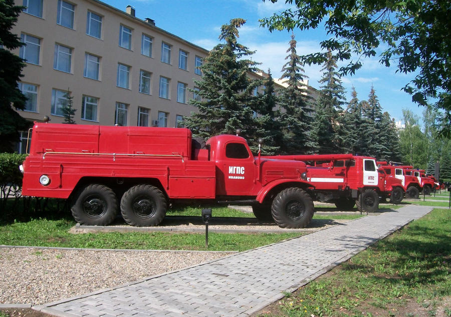 Аллея огнеборцев иваново фото