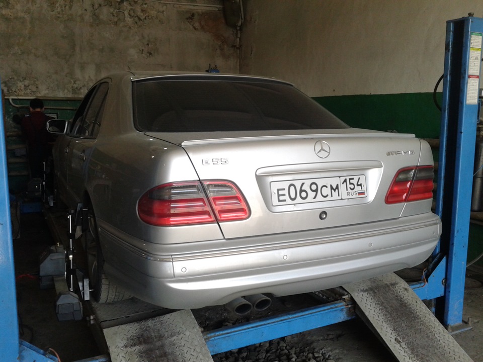 Немного о главном 2 — Mercedes-Benz E 55 AMG (W210), 5,5 л, 1999 года ...
