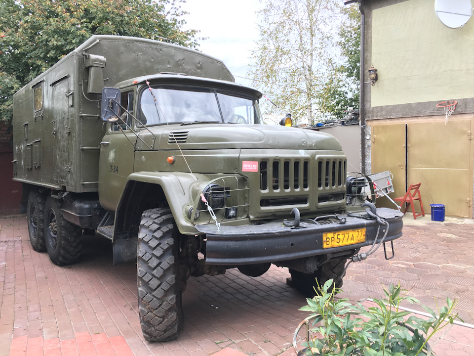 Начало покрасочных работ — ЗИЛ-131, 6 л, 1989 года | кузовной ремонт ...