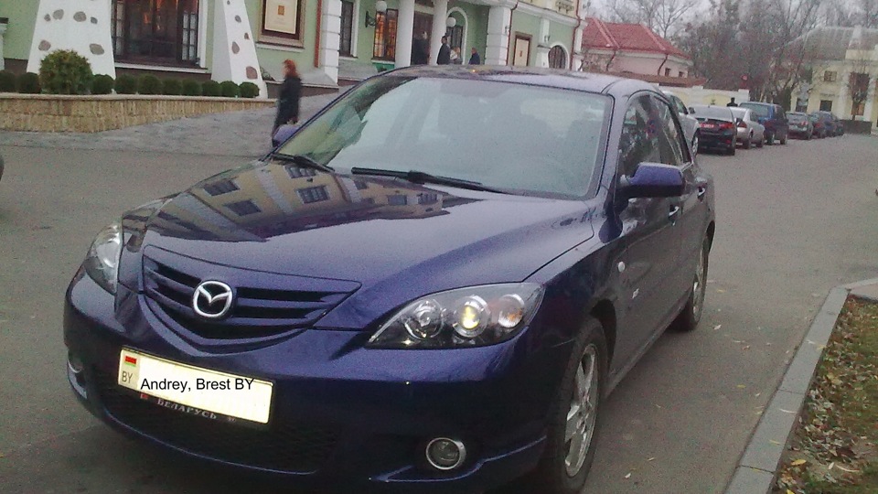 Замена моторного масла. — Mazda 3 (1G) BK, 2,3 л, 2004 года | плановое ...