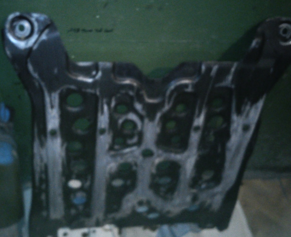 Покраска защиты двигателя — Opel Vectra C, 2,2 л, 2004 года | другое ...