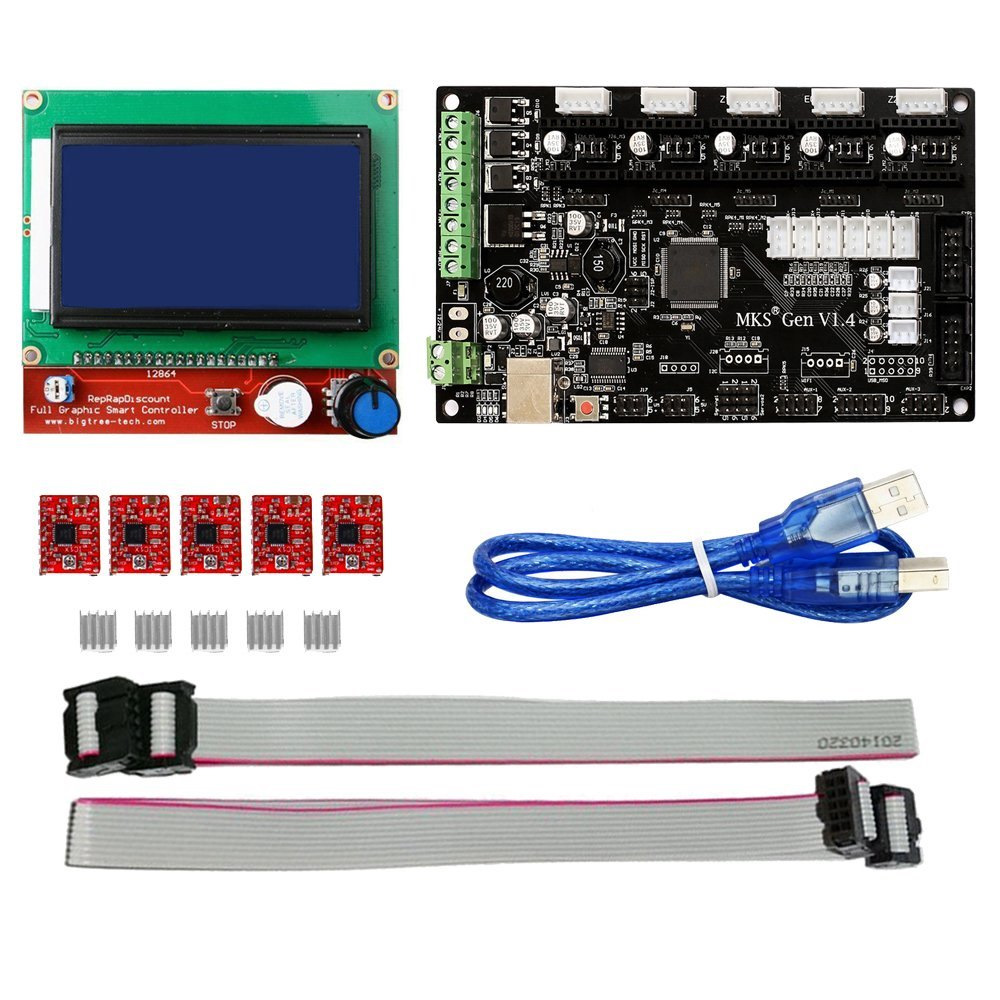 Gen v 1. MKS Mini 12864 v3.0. Reprap 12864. Дисплей для 3д принтера reprap. MKS_12864oled.