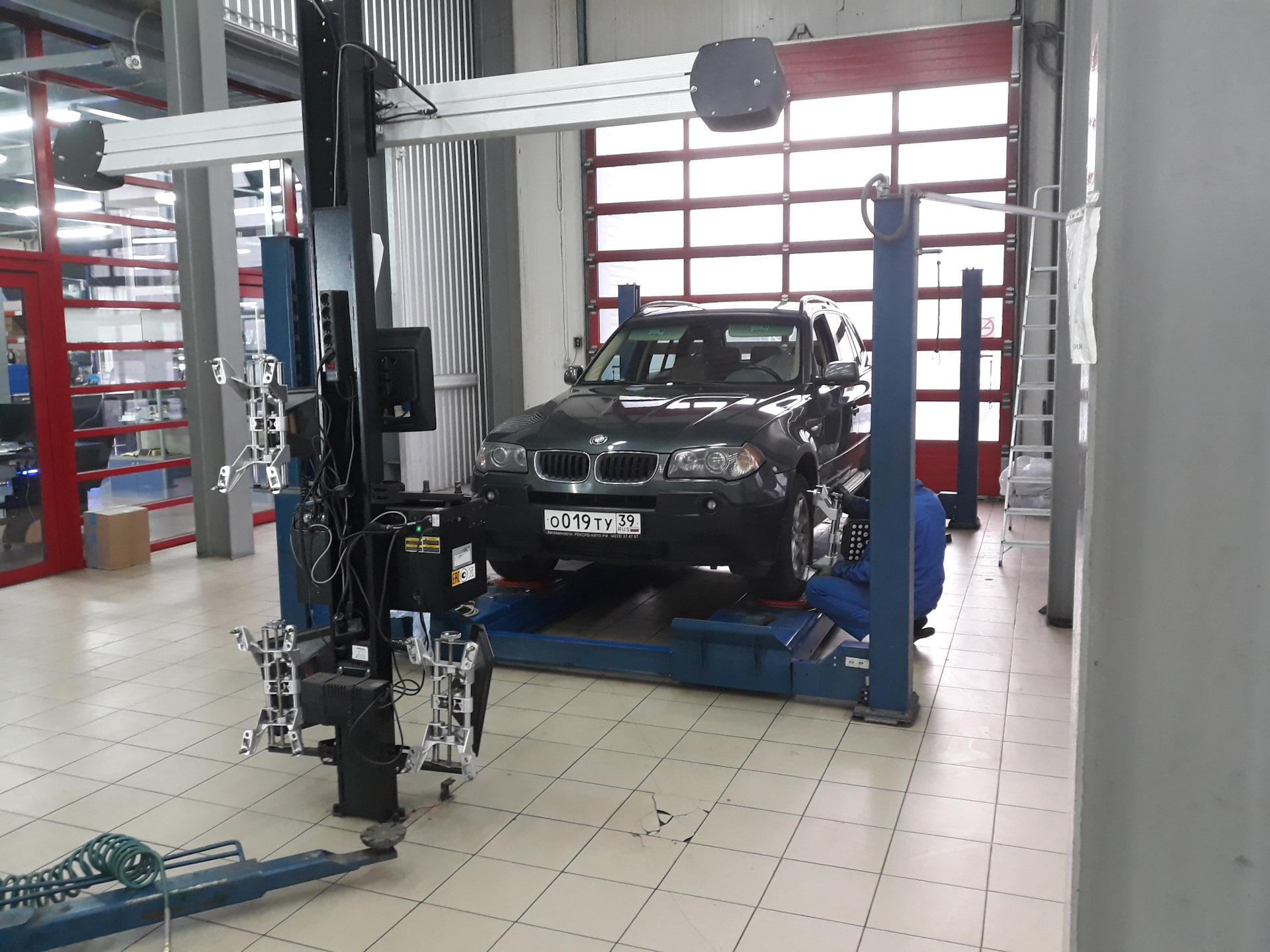 визит в сервис. ремонт подвески — BMW X3 (E83), 2,5 л, 2004 года ...