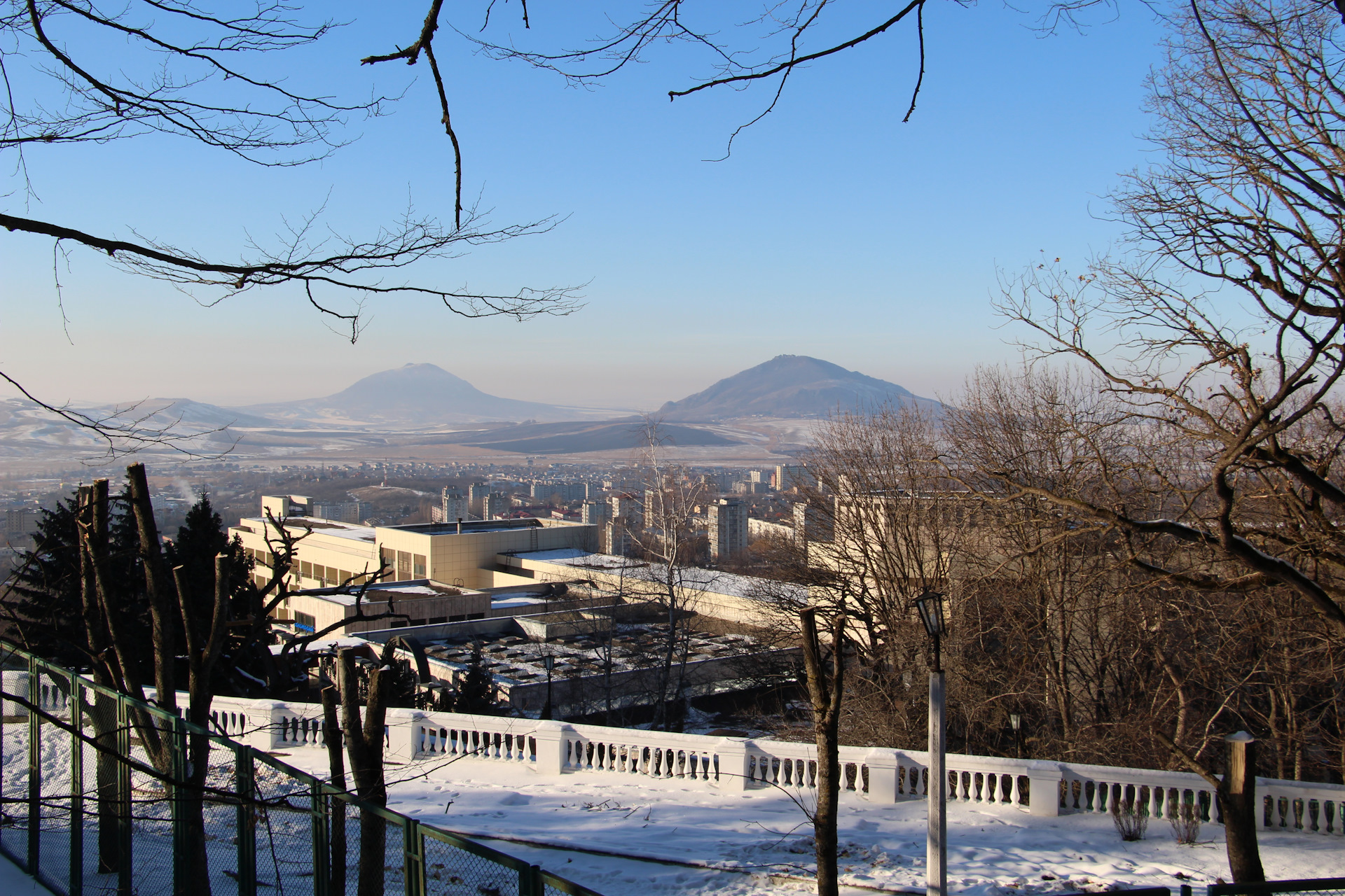 Железноводск Кавказ зимой