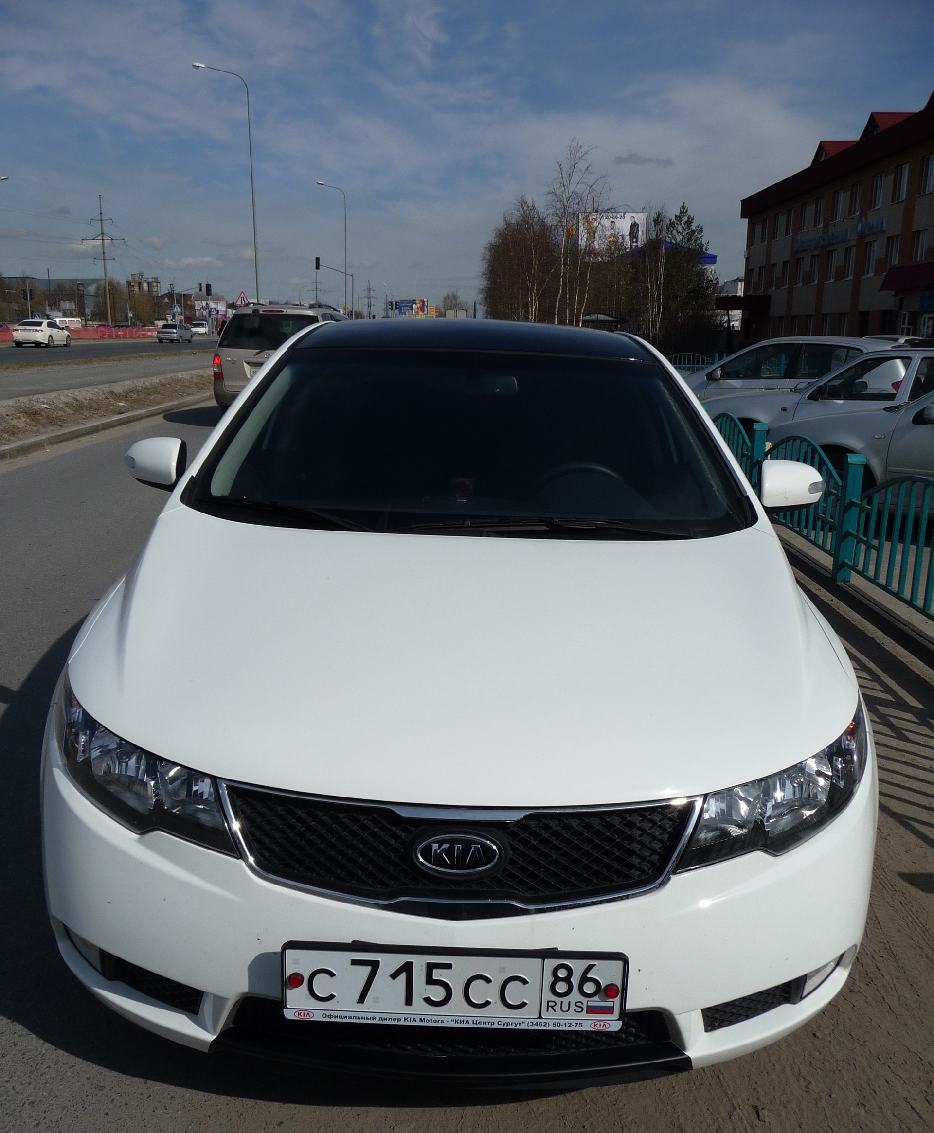 Винил — KIA Cerato (2G), 2 л, 2009 года | аксессуары | DRIVE2