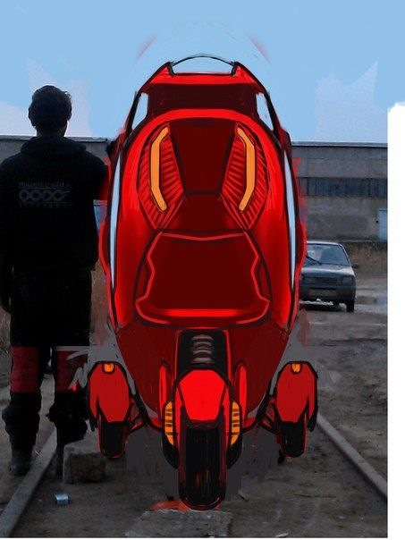 А затылок принадлежит самому лучшему в Астрахани сварщику — Bravo eGo v3 (eTrike)