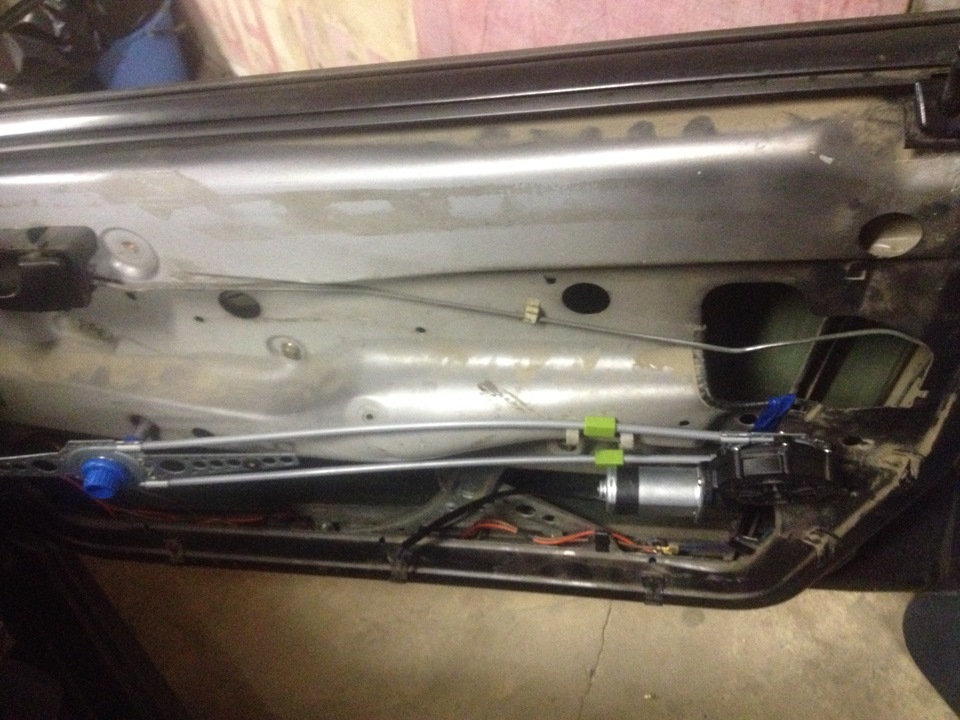 Установка ЭСП, подключение электрозеркал — Volkswagen Passat B3, 1,8 л ...