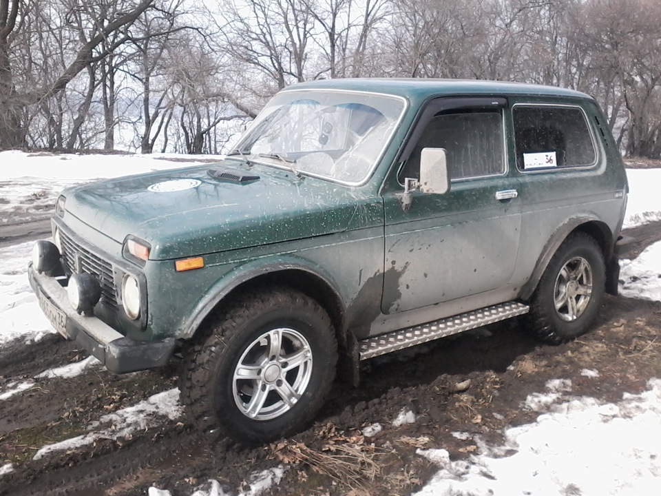 Пока есть джип, дорога не кончается… — Lada 4x4 3D, 1,7 л, 1999 года ...