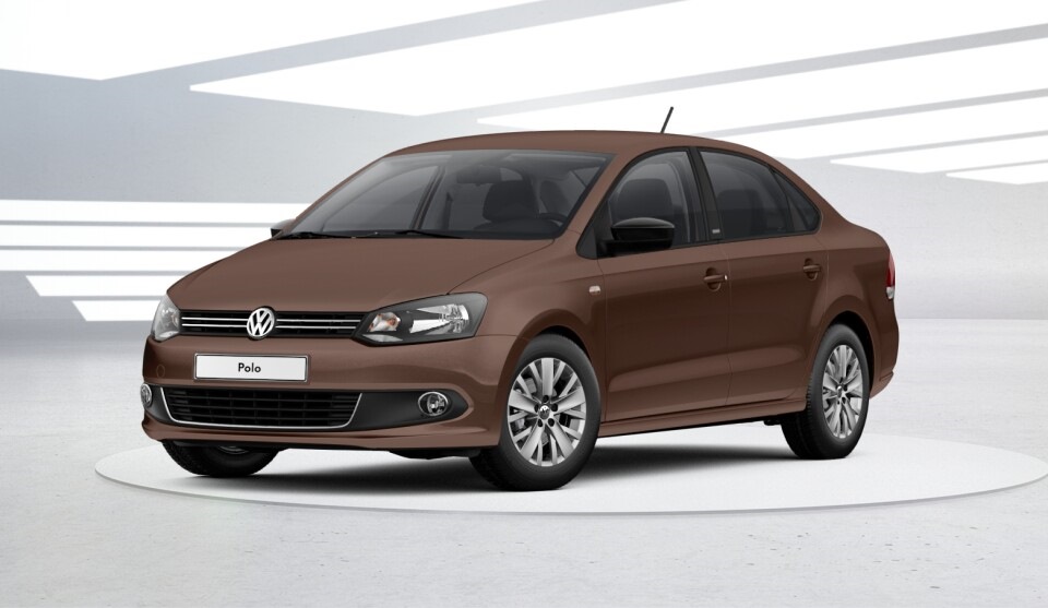 Volkswagen Polo sedan Brown