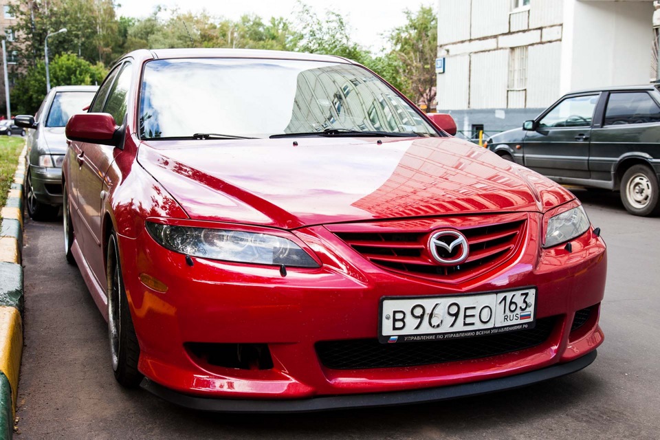 Mazda 6 GH винил Самурай