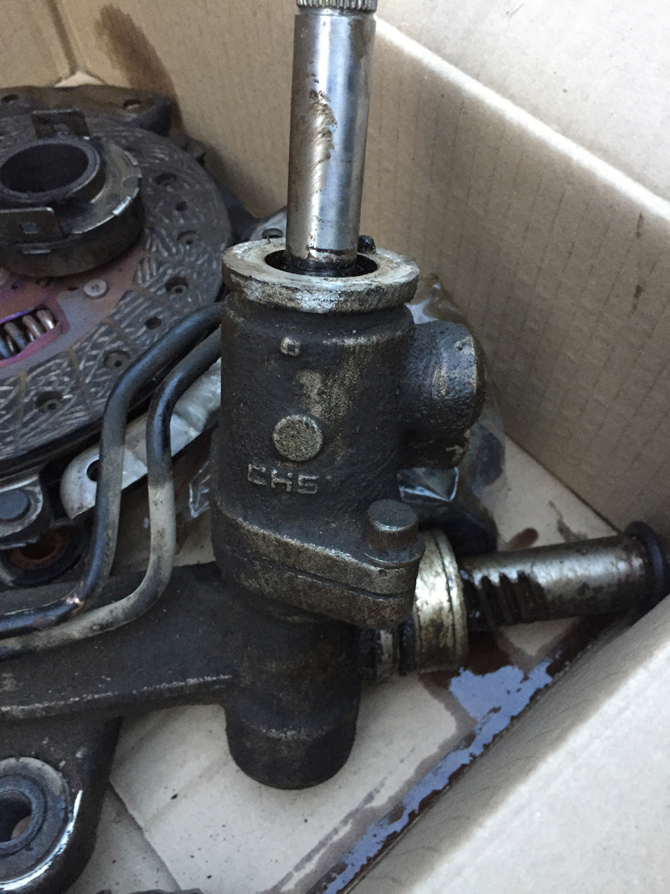 Рулевая рейка, тяги, наконечники, сцепление. — Mitsubishi Lancer IX, 1 ...