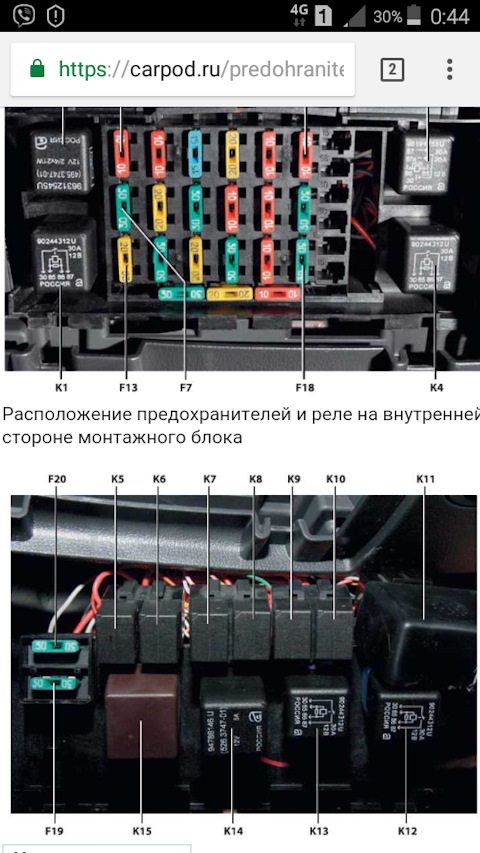 Где находится реле нексии 94788146U GM Запчасти на DRIVE2