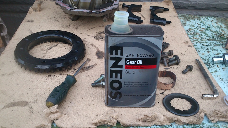 Установка блокировки в редуктор и турбоприводов) — Toyota Cresta (90 ...