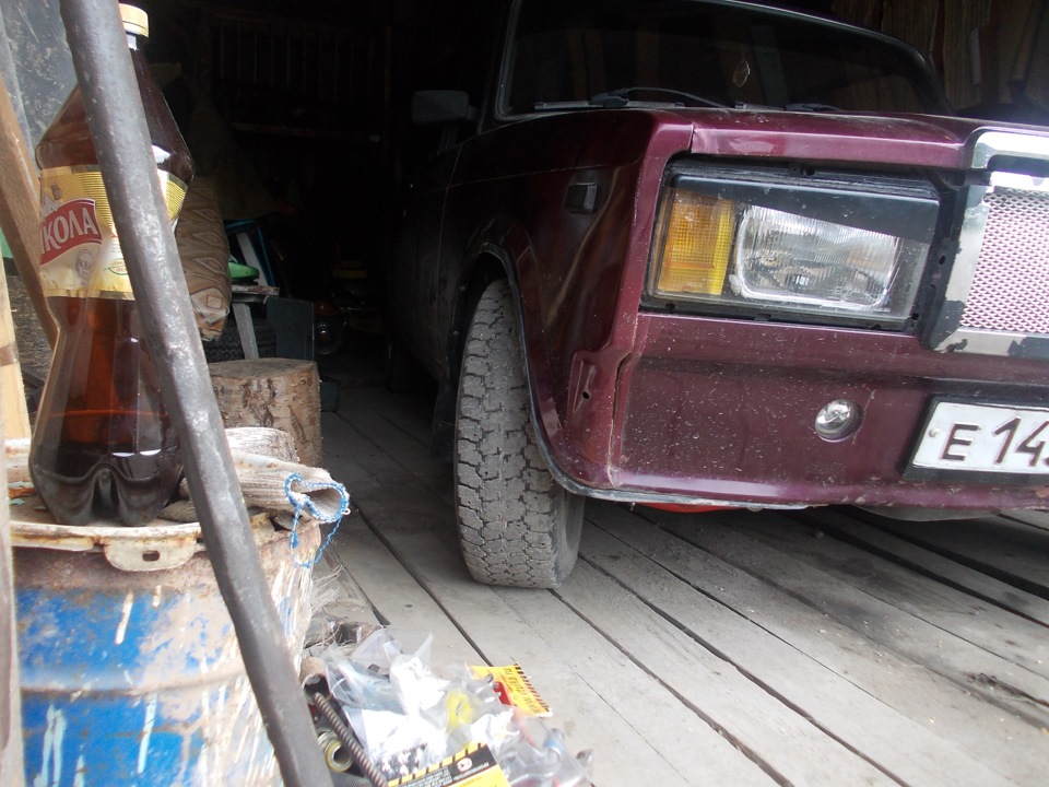 Увеличение выворота — Lada 21070, 1,5 л, 2003 года | тюнинг | DRIVE2