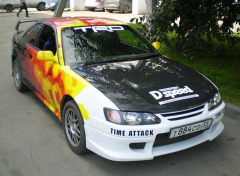 4 Interior exterior painting - Toyota Sprinter Trueno 16 L 1998