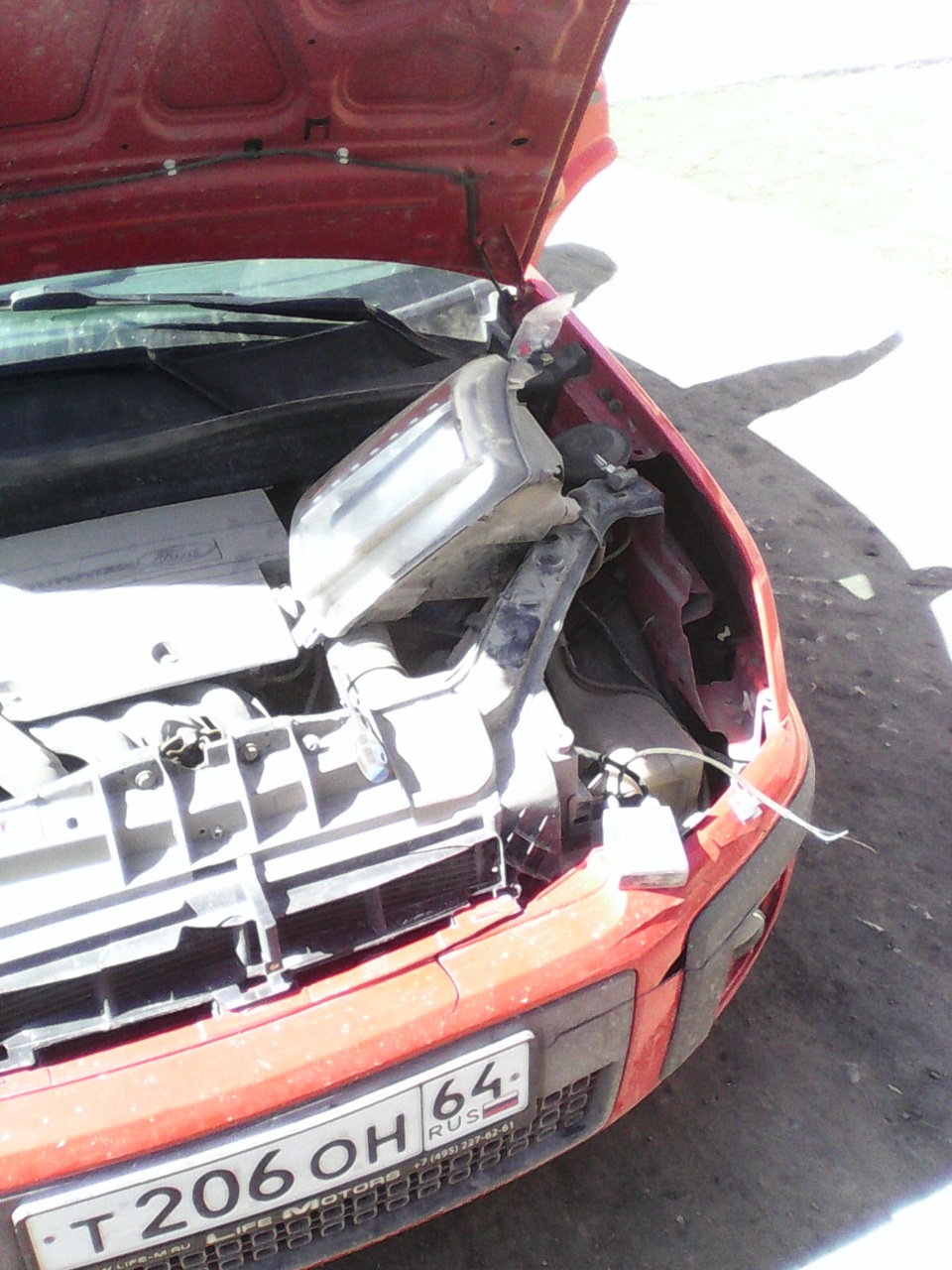 ксен в туманки+диоды в габариты — Ford Fusion, 1,4 л., 2007 года ...