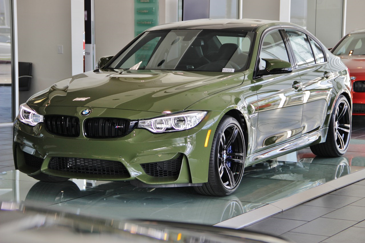 BMW f80 m3 Р·РµР»С‘РЅС‹Р№