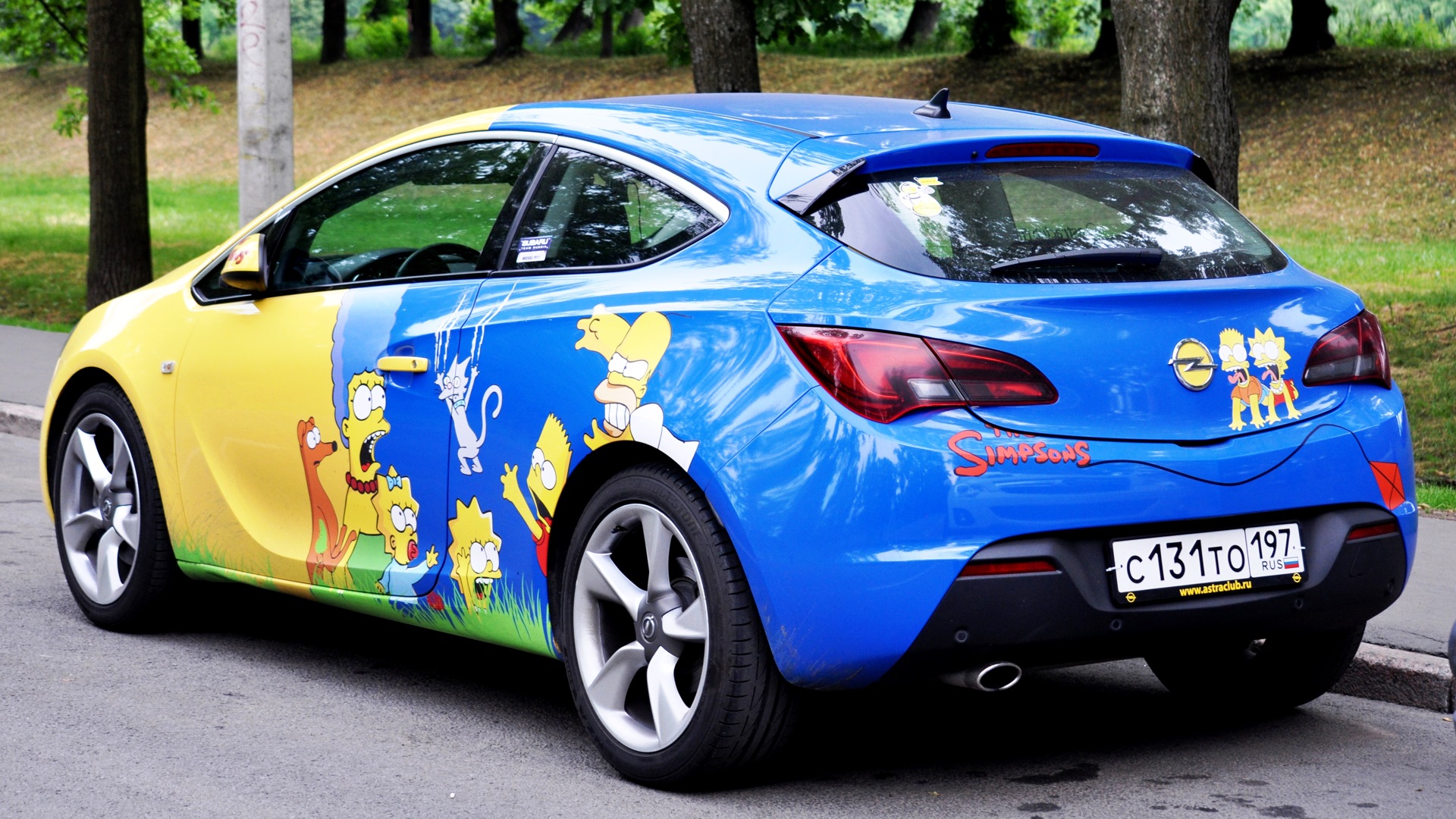 Винилография Opel Astra GTC