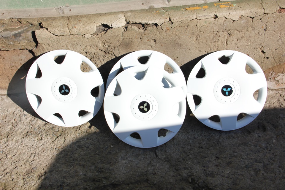 Колпаки Advance r15 (перекраска) и подготовка штампов к зиме ...