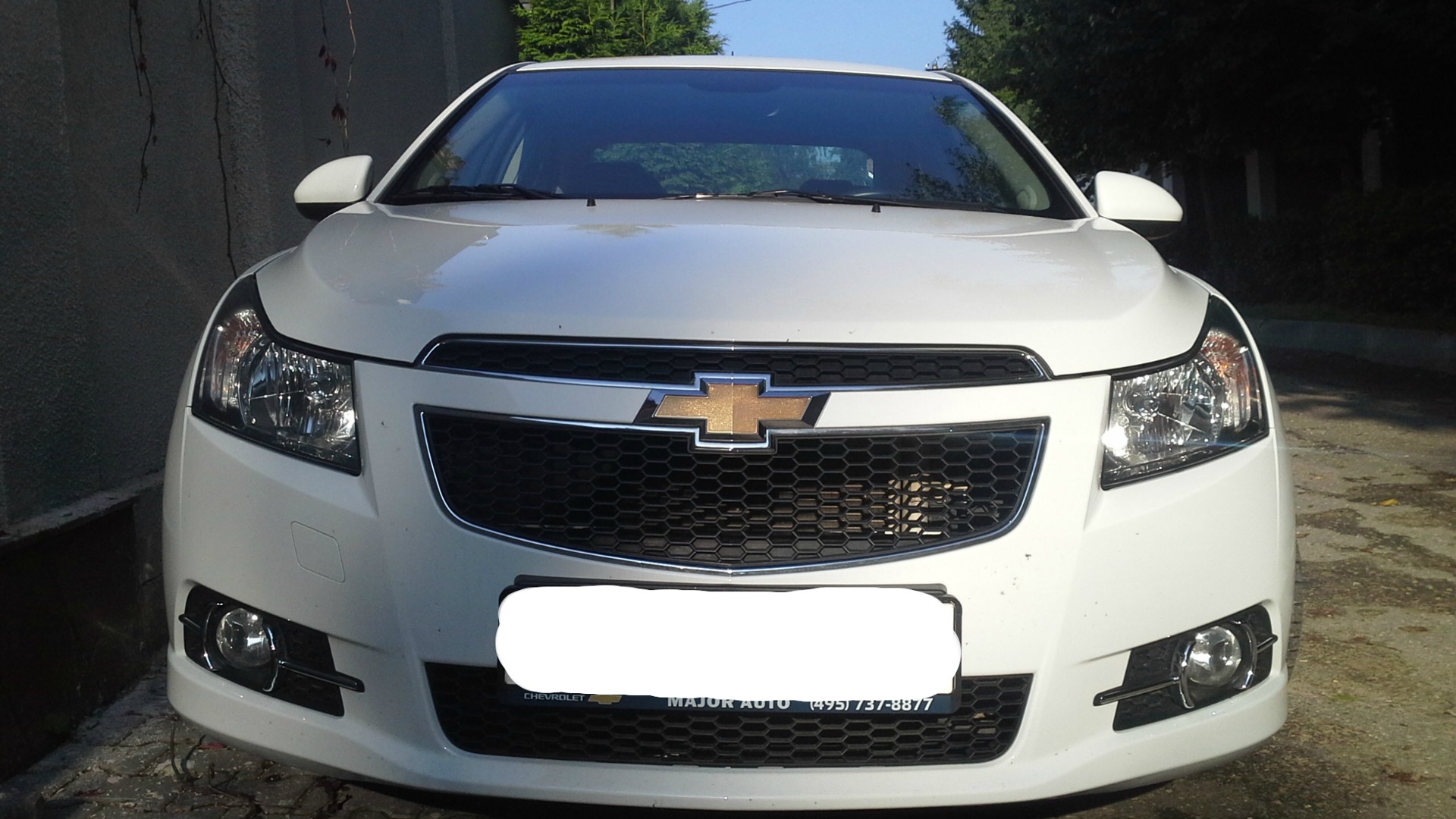 Chevrolet Cruze (1G) 1.8 бензиновый 2011 | 1.8 LT_МТ White horse на DRIVE2