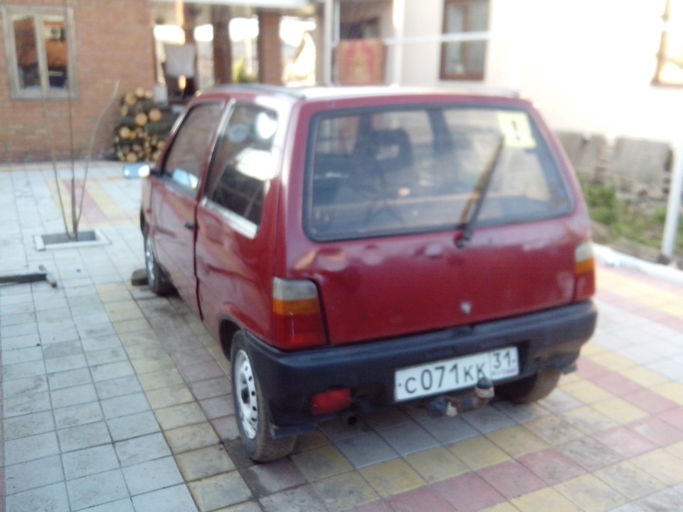 Что плюется у меня, выхлопная моя труба… — Lada Ока 11113, 0,8 л, 2002 ...