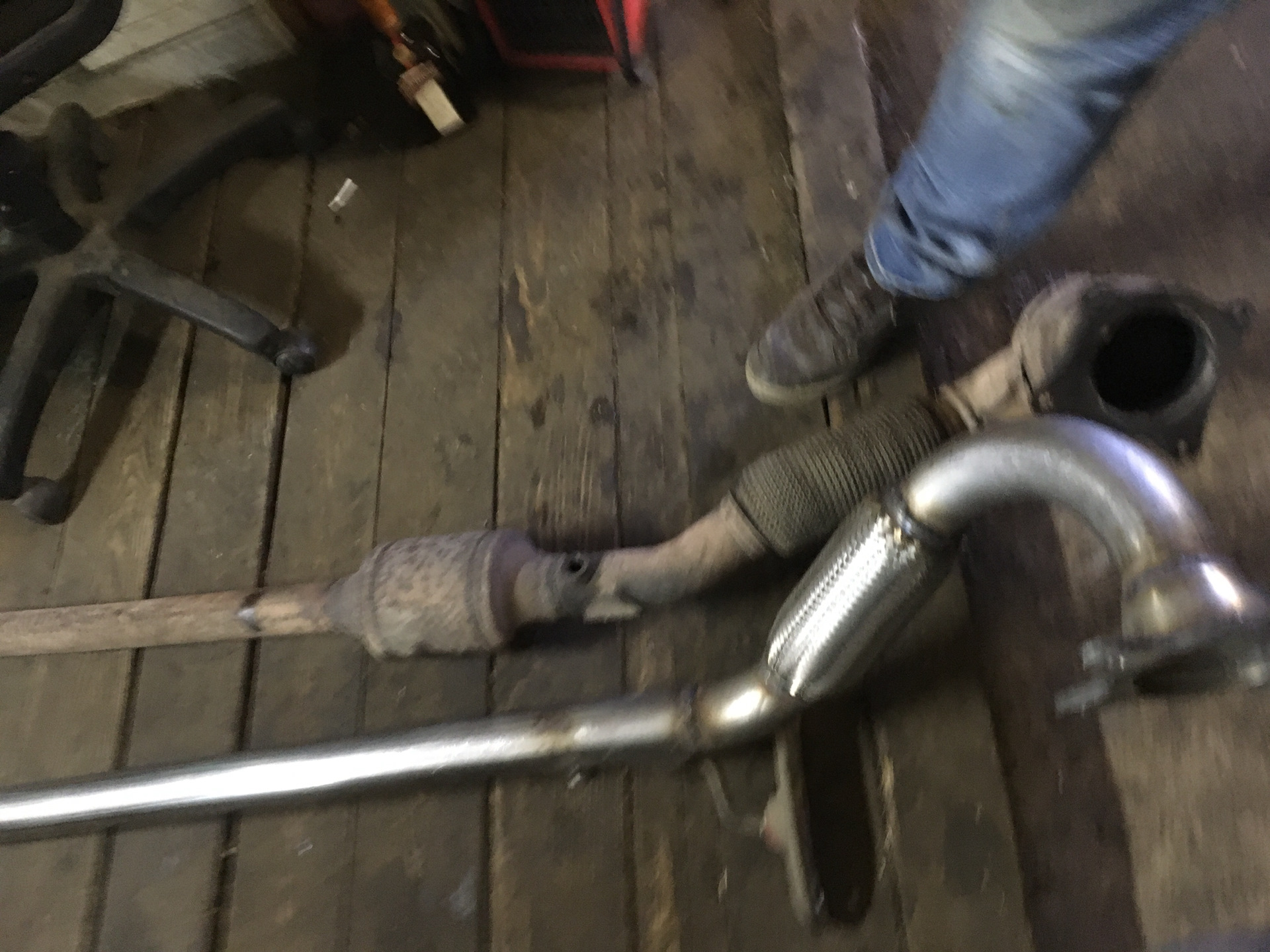 passat b6 downpipe