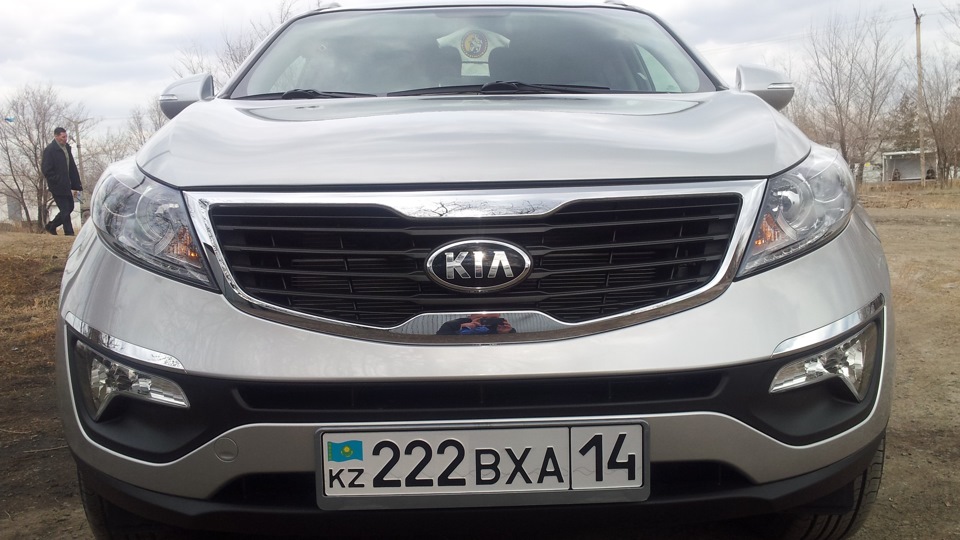 Расход бензина на момент пробега 2000 км — KIA Sportage (3G), 2 л, 2014 ...