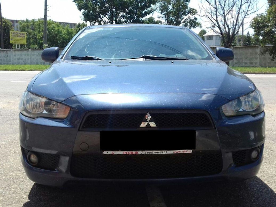Биксеноновые линзы Lancer X — DRIVE2