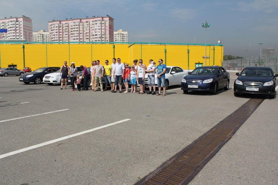 Клубу 7 лет! Epicnic на природе! — Chevrolet Epica, 2 л, 2010 года ...