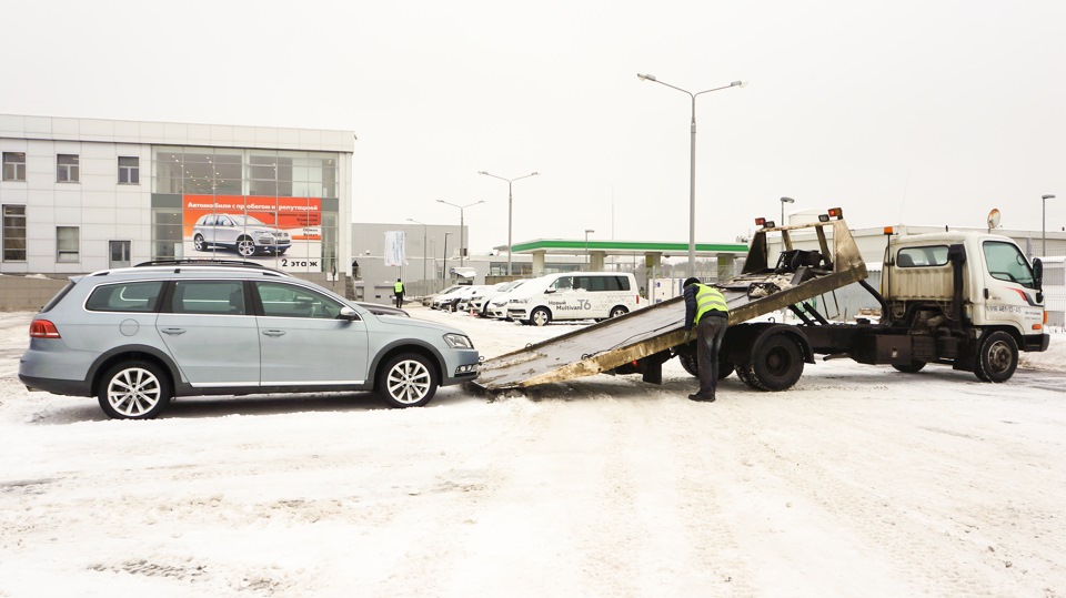 Забираю машину от дилера — Volkswagen Passat Alltrack (B7)