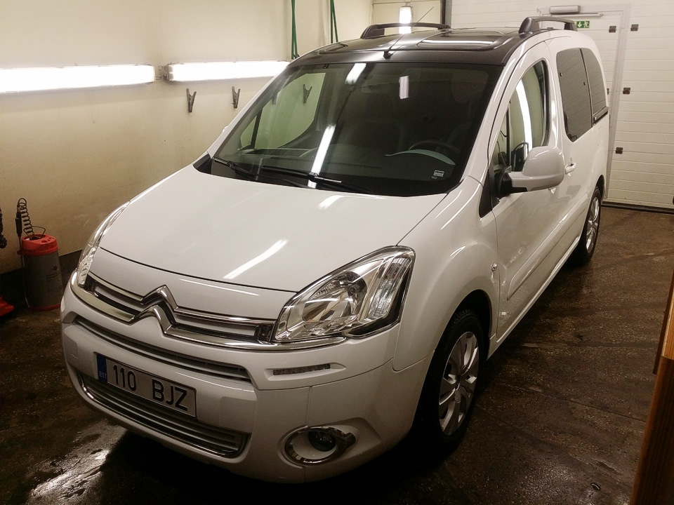 С чего всё начинается ? ))) первая мойка — Citroen Berlingo (2G), 1,6 л ...