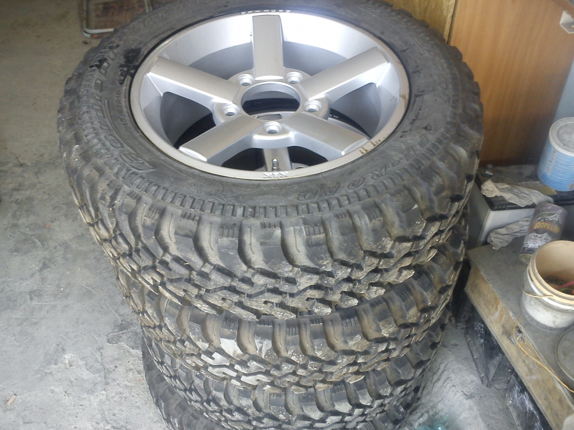 подготовка к охоте — Chevrolet Niva (1G), 1,7 л, 2011 года | шины | DRIVE2