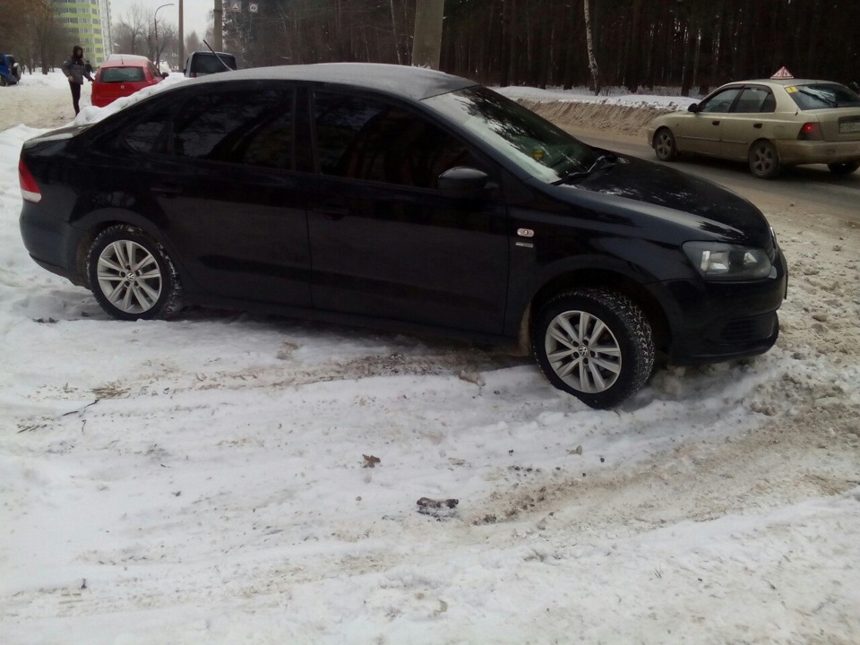 Диагональное вывешивание — Volkswagen Polo Sedan, 1,6 л., 2014 года ...