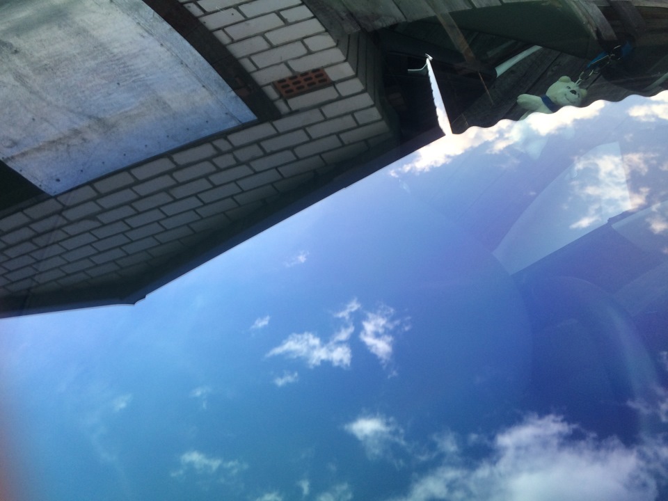 Полировка лобового стекла. — Volkswagen Jetta VI, 1,4 л, 2013 года ...