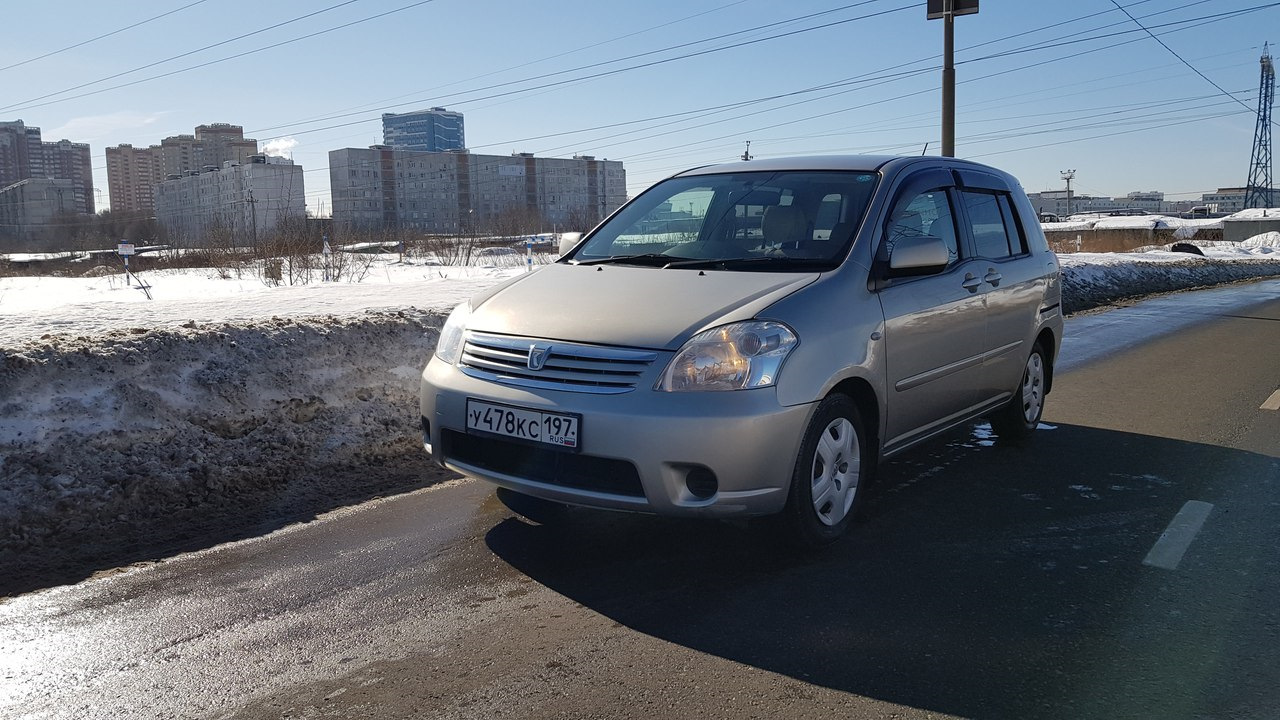 Toyota Raum (20) 1.5 бензиновый 2005 | Прекрасный компактвен на DRIVE2