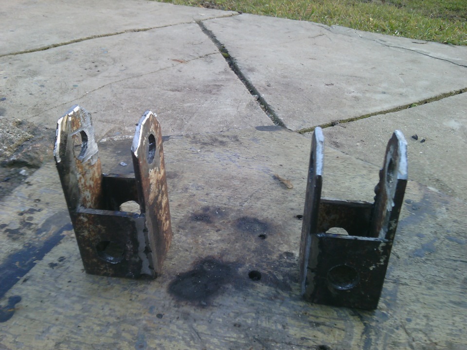 Новые проставки на задние амортизаторы. — FIAT Ducato II, 2,8 л, 1998 ...