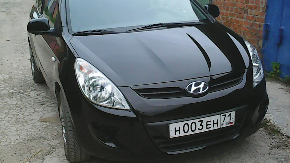 Hyundai i20 Опять чёрный...