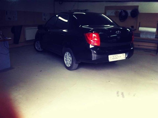 Затоинровал задние фары. — Lada Гранта (1G), 1,6 л, 2013 года ...